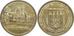 Verzilverte Messing-medaille 1904 Sachsen-johanngeorgenstadt, Postzegels en Munten, Penningen en Medailles, Verzenden