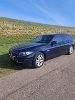 BMW 5-Serie 2.0 518D Touring AUT 2013 Blauw, Auto's, Automaat, Achterwielaandrijving, Gebruikt, Blauw