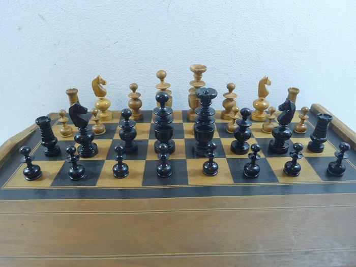 Schaakspel - Hout, Antiek en Kunst, Curiosa en Brocante