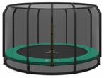 Ingraaf Trampoline Magic Circle Pro 427 cm Groen met, Nieuw, Ophalen of Verzenden