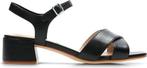 Clarks Sheer35 Strap - Maat 38 - Dames Sandalen - Black, Verzenden, Nieuw