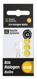 Reptile Systems Eco Halogen White 2 x 100 Watt, Nieuw, Ophalen of Verzenden