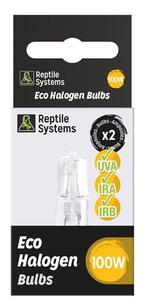 Reptile Systems Eco Halogen White 2 x 100 Watt, Ophalen of Verzenden, Nieuw
