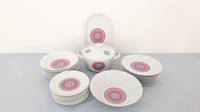 Kahla - Bavaria - Da H.T. Baumann - Tafelservies voor 12, Antiek en Kunst, Antiek | Meubels | Tafels