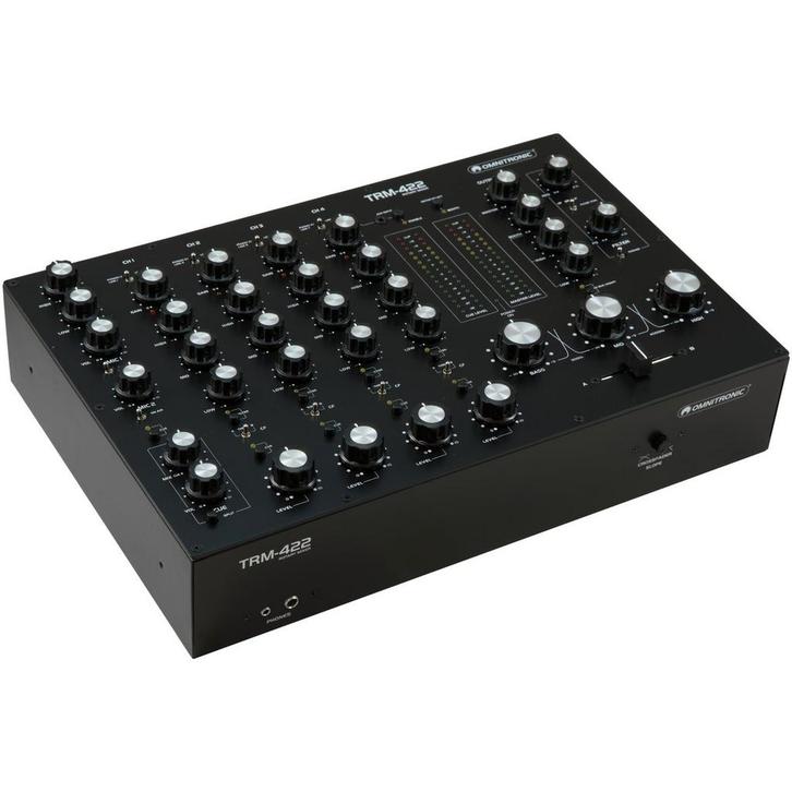 Omnitronic TRM-422 4-kanaals rotary mixer, Muziek en Instrumenten, Dj-sets en Draaitafels, Verzenden