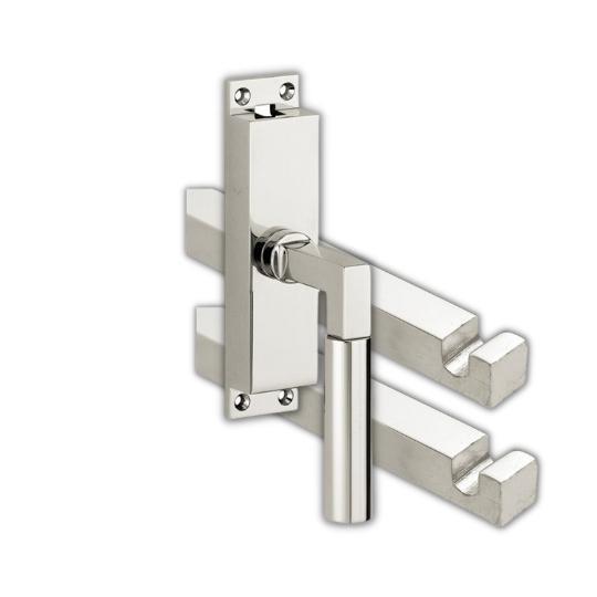 Kruk-espagnolet Bauhaus rechts glans nikkel inclusief 2, Doe-het-zelf en Verbouw, Deuren en Horren, Verzenden