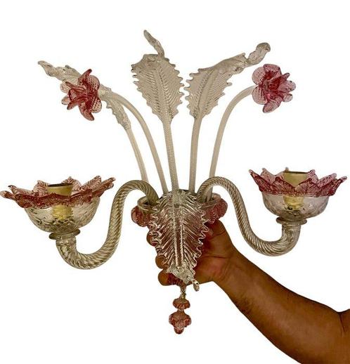 Kroonluchter (3) - Muranoglas, Antiek en Kunst, Antiek | Lampen
