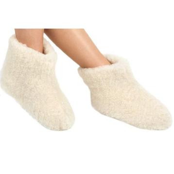 Witte wollen sloffen/pantoffels voor kinderen - Wollen slo.. beschikbaar voor biedingen