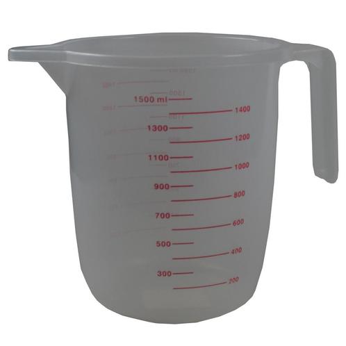 Benson Maatbeker - Kunststof - 1500 ml - Handvat - Maataa..., Auto diversen, Autogereedschap, Nieuw, Ophalen of Verzenden