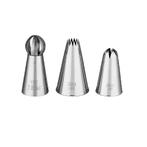 PME Spuitmondjes Medium Cupcakes Set/3, Hobby en Vrije tijd, Verzenden, Nieuw