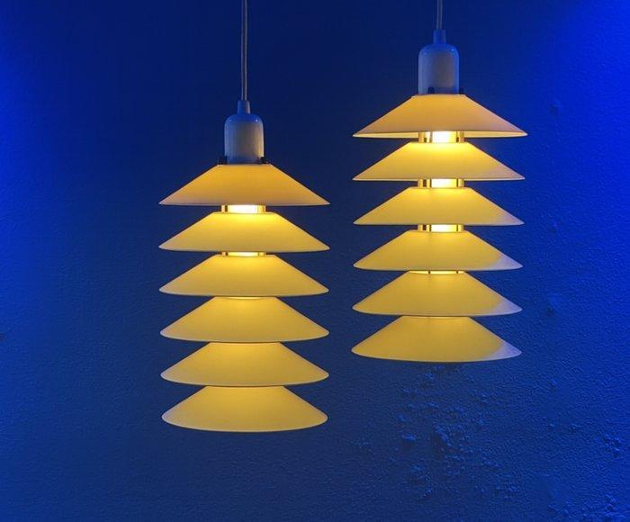 pandul - jørgen gammelgaard - Lamp (2) - tip top - Metaal, Antiek en Kunst, Antiek | Lampen