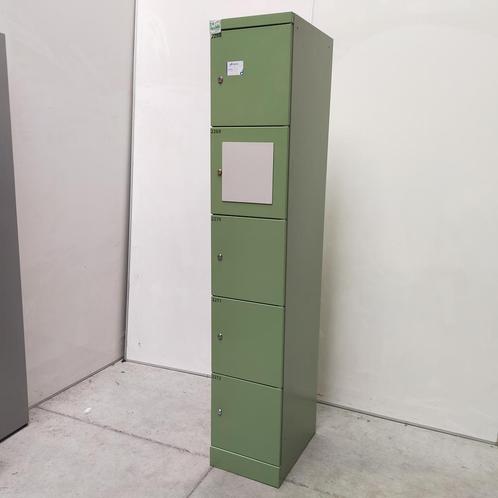 5-deurs metalen lockerkast Lock-IT - 195x30x50 cm, Huis en Inrichting, Kasten | Lockerkasten, Ophalen of Verzenden