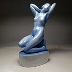 Zsolnay - Elek Lux (1884-1941) - sculptuur, Art Deco Nude