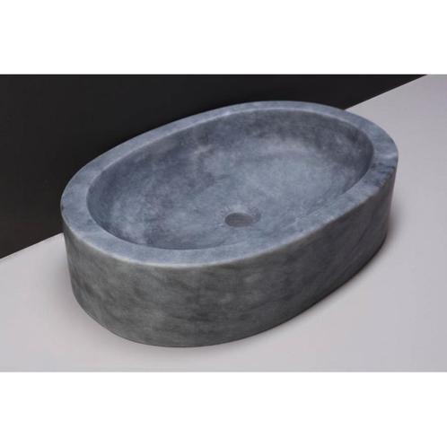 Waskom Forzalaqua Firenze Cloudy Marmer Gezoet 50x35x12 cm, Doe-het-zelf en Verbouw, Sanitair, Overige typen, Nieuw, Ophalen of Verzenden