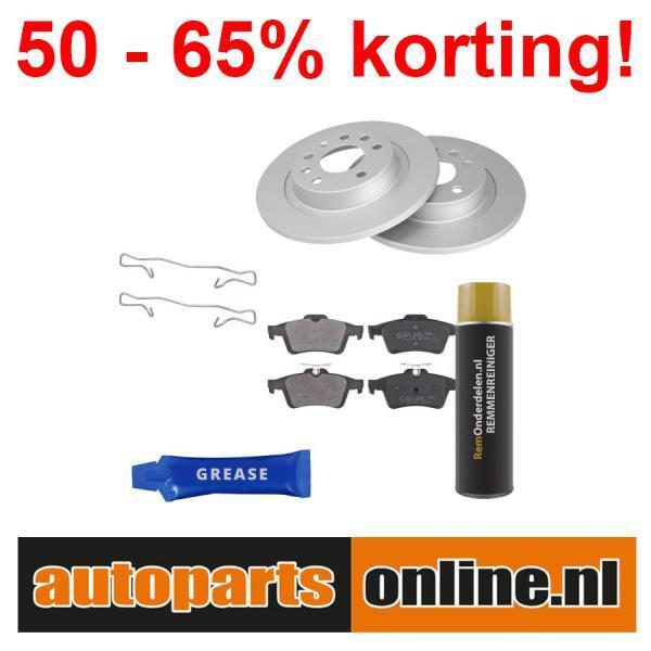 Remschijven + Remblokken Saab 9-3x achterzijde, Auto-onderdelen, Besturing, Nieuw, Saab, Verzenden