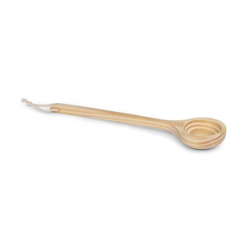 Beauty & Care Sauna opgietlepel hout 50 cm 1 st..  new, Sport en Fitness, Sauna, Fins of Traditioneel, Toebehoren, Nieuw, Ophalen of Verzenden