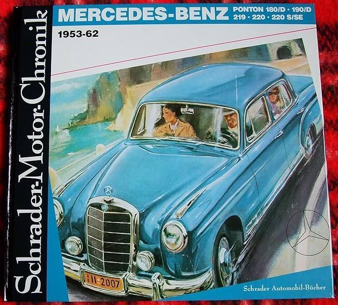 Mercedes-Benz Ponton 180/D, 190/D, 219, 220, 220 S/SE, Boeken, Auto's | Boeken, Algemeen, Gelezen, Verzenden