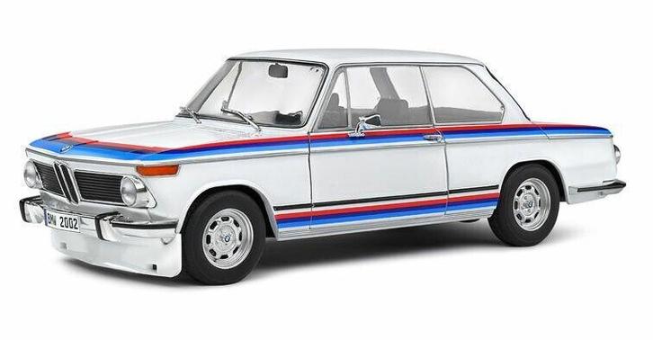BMW 2002 TII Turbo Evocation 71 Wit 1:18 B9982, Hobby en Vrije tijd, Modelauto's | 1:18, Auto, Nieuw, Solido
