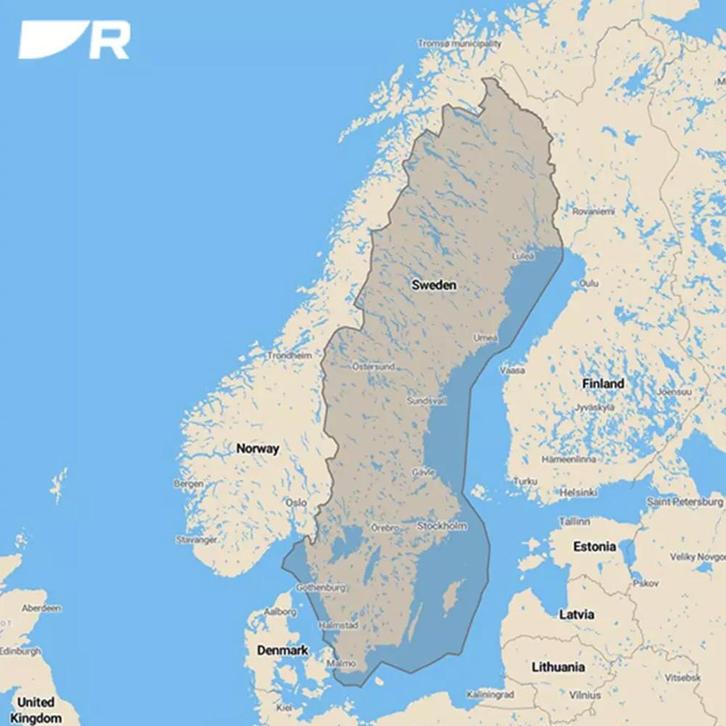 Raymarine LightHouse Waterkaart Zweden, Watersport en Boten, Navigatiemiddelen en Scheepselektronica, Nieuw, Ophalen of Verzenden