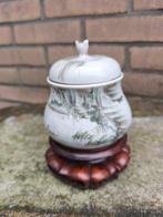 Apothekerspot (2) - Porselein - Qian jiang cai pot
