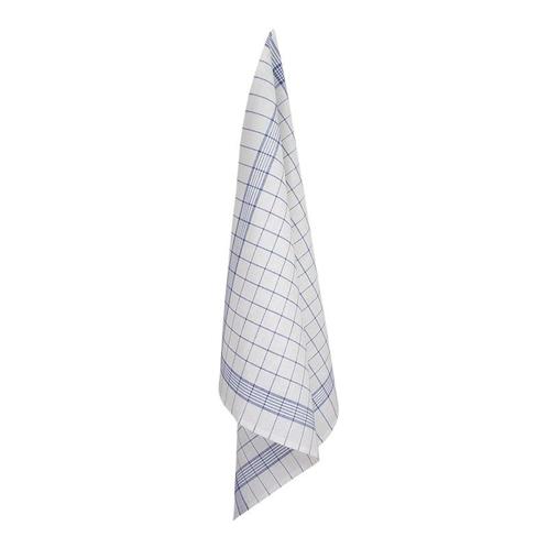 Glasdoeken Blauwe lijnen Half Linnen/Katoen 70x70cm - Treb T, Huis en Inrichting, Keuken | Textiel, Overige typen, Overige kleuren