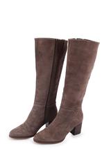 Sub55 Laarzen in maat 40 Grijs, Kleding | Dames, Schoenen, Hoge laarzen, Verzenden, Grijs, Sub55