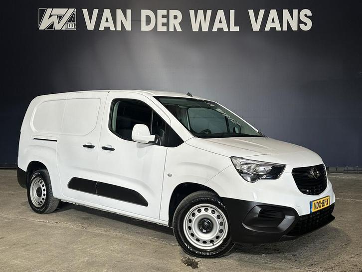 Opel Combo 1.5D 102pk L2H1 Euro6 Airco | Cruisecontrol | Par, Auto's, Bestelauto's, Dealer onderhouden, Lease, Zwart, Handgeschakeld