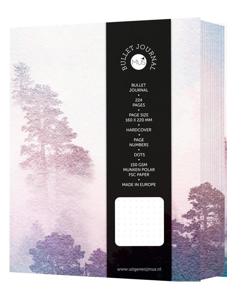 Bullet Journal - Cloudforest (9789045328287, MUS), Boeken, Hobby en Vrije tijd, Nieuw, Verzenden