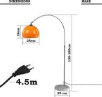 Jago® Booglamp - in hoogte verstelbaar, A++ tot E, 130-180 c, Verzenden, Nieuw