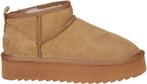 Colors of California Boots - Suede Platform Laarzen - Cognac, Verzenden, Nieuw