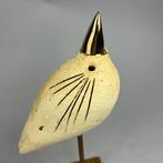 Ewa Budzowska - NO RESERVE- big bird- (with 24carat gold)