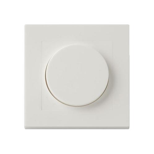 Afdekraam inclusief draaiknop voor Dimmer | Wit, Doe-het-zelf en Verbouw, Elektra en Kabels, Schakelaar, Nieuw, Ophalen of Verzenden
