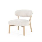 Fauteuil Mikky naturel - taupe Moon, Ophalen of Verzenden, Nieuw
