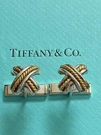 Tiffany & Co. - Manchetknopen - X Cross Geel goud, Zilver
