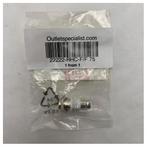 Bieden: Amphenol RF 75 Ohm Female to Female, Ophalen of Verzenden, Nieuw, Communicatie