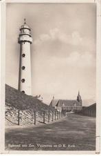 EGMOND AAN ZEE - Vuurtoren en O. K. Kerk, Verzenden, Gelopen