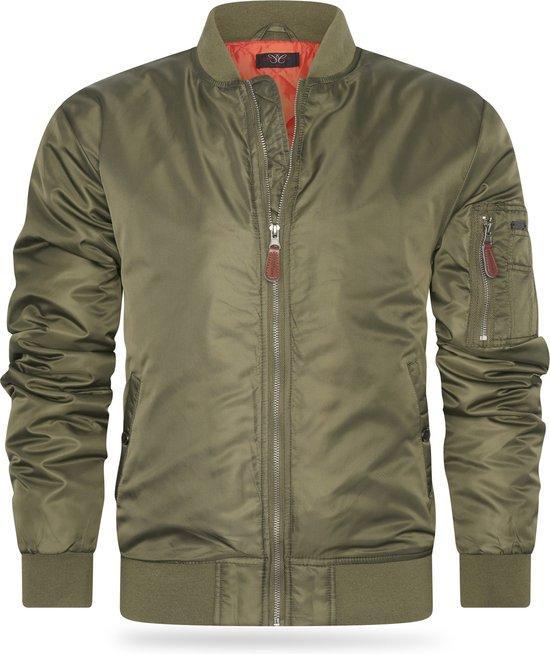 Tweedekans | Cappuccino Italia - Heren Jas zomer Navy Seal, Kleding | Heren, Jassen | Zomer, Groen, Zo goed als nieuw, Ophalen of Verzenden