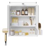 LED Badkamer Spiegelkast – Wandkast met Plank en Opbergbakke, Huis en Inrichting, Kasten | Overige, Verzenden, Nieuw