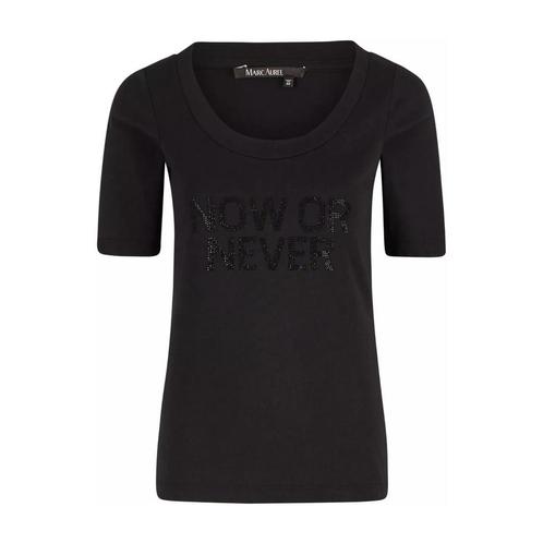 Marc Aurel • zwarte t-shirt • 36, Kleding | Dames, Tops, Zwart, Nieuw, Maat 36 (S), Verzenden