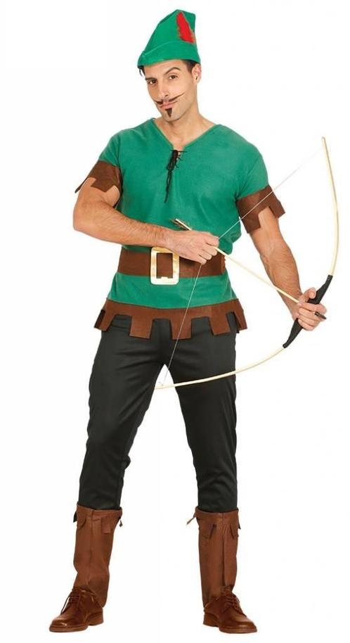 Robin Hood Kostuum Man, Kleding | Heren, Carnavalskleding en Feestkleding, Nieuw, Ophalen of Verzenden
