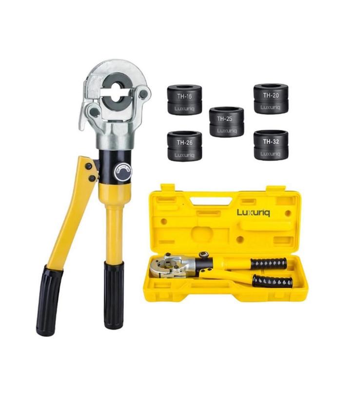 Hydraulische Perstang met 5 TH persbekken - €79,95, Doe-het-zelf en Verbouw, Gereedschap | Handgereedschap, Nieuw, Ophalen of Verzenden