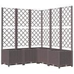 Plantenbak met Latwerk - OP = OP! Voordelig Tuinieren, Tuin en Terras, Kunststof, 100 cm of meer, Vierkant, Nieuw