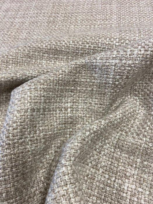 Hoge kwaliteit! Luxe geweven stof artikel Double Ecrù(, Antiek en Kunst, Antiek | Kleden en Textiel