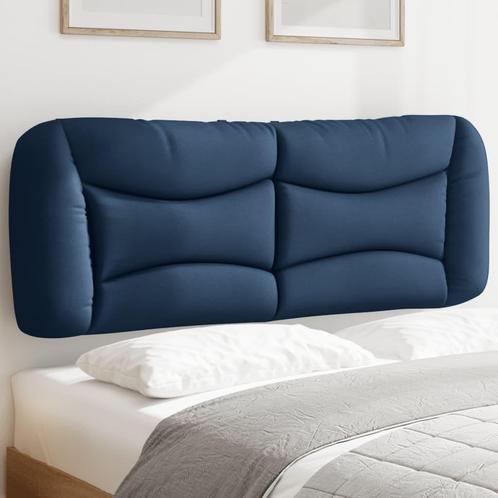 vidaXL Hoofdbordkussen 120 cm stof blauw, Huis en Inrichting, Slaapkamer | Bedden, Blauw, Nieuw, Stof, Verzenden