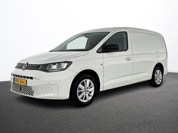 Volkswagen Caddy Cargo Maxi 2.0 TDI Style Automaat, Auto's, Bestelauto's, Lease, Overige kleuren, Automaat, Wit, Financial lease