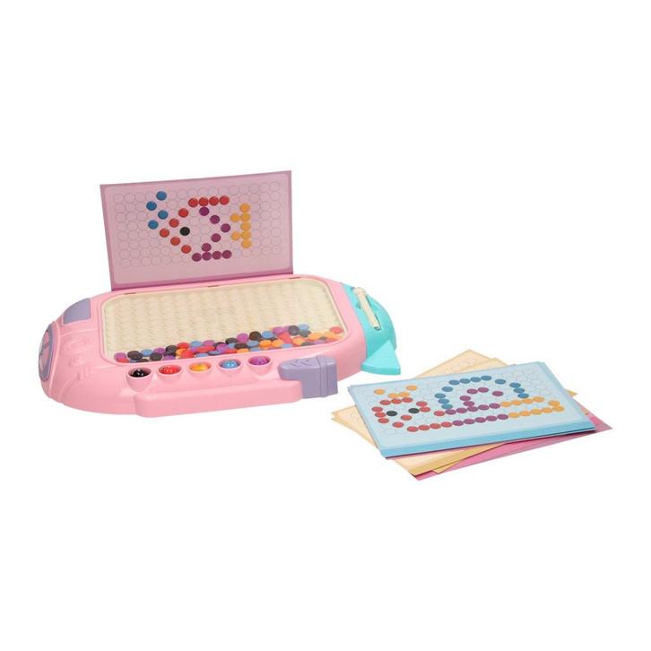 Kleuren Buttons Spel met Magnetische Pen Roze, Hobby en Vrije tijd, Gezelschapsspellen | Overige, Ophalen of Verzenden