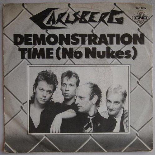 Carlsberg - Demonstration time (no nukes) - Single, Cd's en Dvd's, Vinyl Singles, Single, Gebruikt, 7 inch, Pop