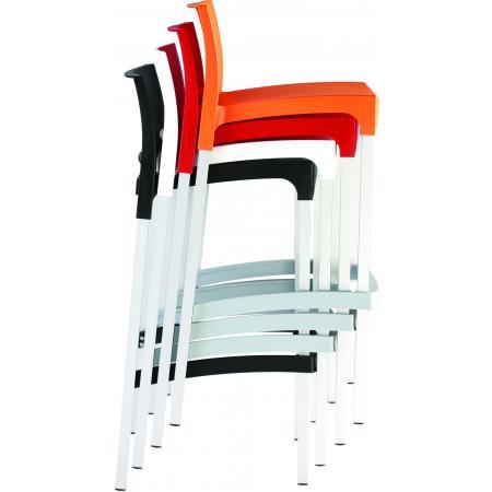 (MDK-107130) Siesta Gio 75 kruk zwart, Huis en Inrichting, Barkrukken, Nieuw, Ophalen of Verzenden