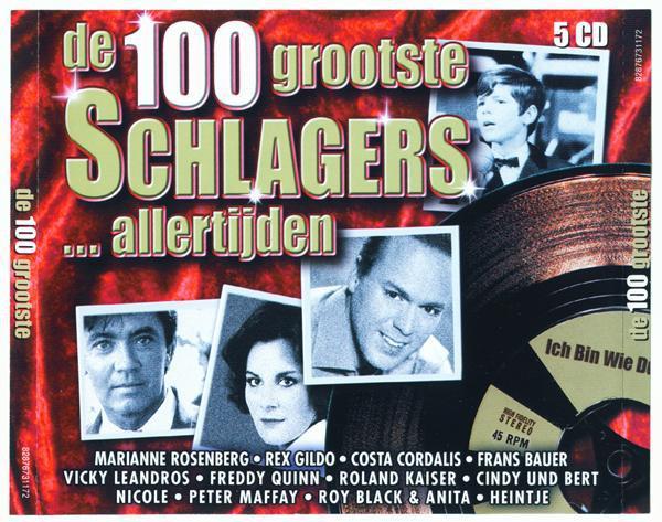 cd - Various - De 100 Grootste Schlagers Allertijden, Cd's en Dvd's, Cd's | Overige Cd's, Zo goed als nieuw, Verzenden