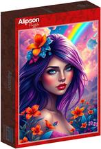 Rainbow Girl Puzzel (500 stukjes) | Alipson Puzzle - Puzzels, Verzenden, Nieuw